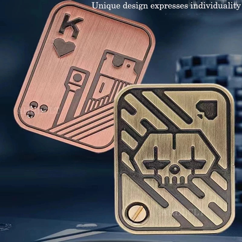 Metal Cards Push Slider