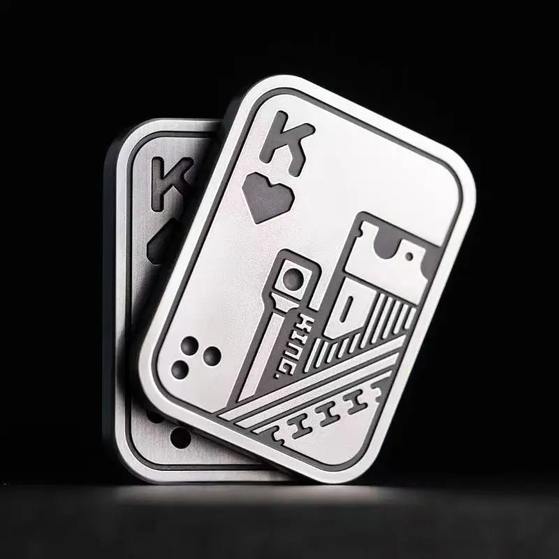 Metal Cards Push Slider